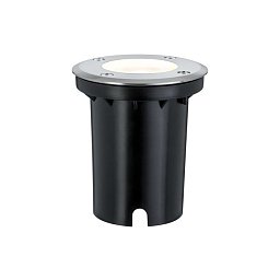 Zemní zápustné svítidlo IP67 kulaté 3,5W GU10 ušlecht.ocel nosnost 500kg - PAULMANN Obrázek pro produkt Zemní zápustné svítidlo IP67 kulaté 3,5W GU10 ušlecht.ocel nosnost 500kg - PAULMANN